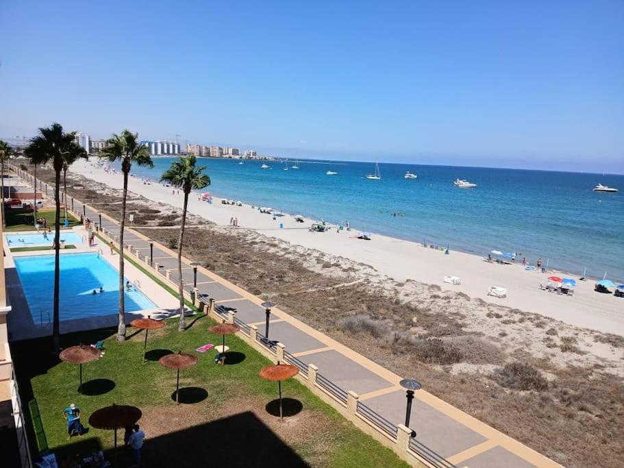 Apartamento En La Manga A Pie Del Mar Mediterraneo San Javier Buitenkant foto